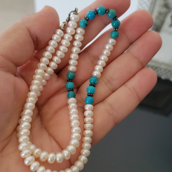 Pearls&turquoise🌹REDUCED PRICE 🌹 - Picture 4 of 9